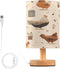 ALAZA Chicken Flower Pot Farm Animal Bedside Table Lamp with USB Port
