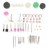 125PCs Grinding Polishing Rotary Tool Kit for Mini Drill Electric Grinder Accessories (Mini Grinder Accessories Set)