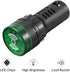 uxcell 3Pcs Green Indicator Light with Buzzer AC/DC 12V, 22mm Panel Mount Flashing Alarm for HVAC, DIY Projects