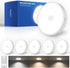 Homelist Upgraded Ultra Bright Motion Sensor Lights Indoor, 6 Pack Rechargeable Puck