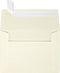 LUXPaper 4Bar A1 Invitation Envelopes, Peel & Press, 3 5/8" x 5 1/8", Natural Linen, 80lb Text, 50 Qty
