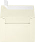 LUXPaper 4Bar A1 Invitation Envelopes, Peel & Press, 3 5/8" x 5 1/8", Natural Linen, 80lb Text, 50 Qty