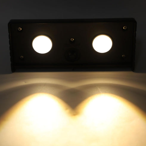Lights,IP54 Topyond Solar Wall Light Outdoor,Cordless Solar Fence Waterproof Automatic LED Solar Powered Wall Sconces