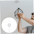 20-Pack 2-Fork 4.72X4.72X1.18In Lampshade Spring Clips Lamp Cover Support Buckles for Ceiling Lights Chandeliers Table