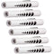 NOVAMEDIC 6 Pack Disposable LED Pen Light with Pupil Gauge, Medical Diagnostic Penlight