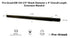 Pro-Graad EM-144 4 1/4" 4" 1/4"-20 Extension Shank for Quick Change Disc Pad Holders & Bore Polishers, Shank Mandrel x
