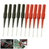10PCS Multimeter Test Lead Extension Back Probes, Sharp Needle Micro Pin Stainless Steel for Banana Socket Tester