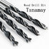 10mm Wood Drill Bit, 3 Point Woodworking Drill Set (5pcs)