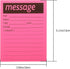 SEWACC Sticky Phone Message Pad - 9 Books Adhesive Message Notepads for Work Call Office Supplies