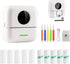 Mini Thermal Sticker Printer with 11 Rolls Paper, Portable Bluetooth Pocket Printer for iOS & Android, DIY, Label