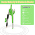 EBOOT Student Geometry Math Set, Drawing Compass and 6 Inch Clear Swing Arm Protractors for 180 Degree