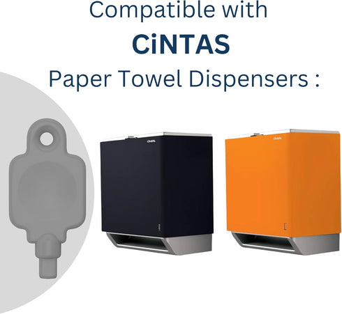 Robby's Cloud (1 Pack) Dispenser Key Replacement for Cintas Dispensers - Cintas Paper Towel Dispenser Key with an X