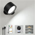 LED Wall Mounted Lights, Rechargeable Wall Sconces Lamp, 3 Color Temps &