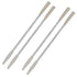 4 PCS Stainless Steel Lab Spatula, 6" Length Mini Double Ended Micro Spoon, Round & Tapered Arrow End, Laboratory