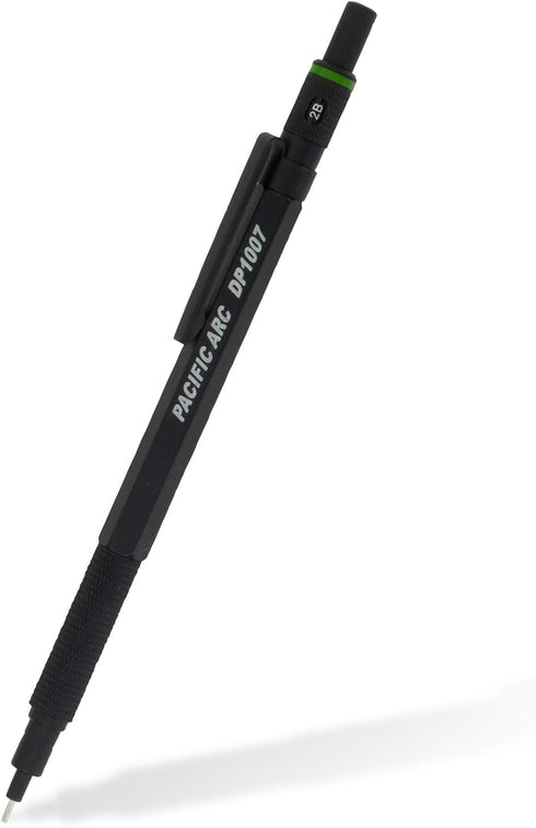 Pacific Arc Chromagraph Metal Mechanical Pencil, 0.7mm, Black Barrel for Drafting, Sketching, Drawing