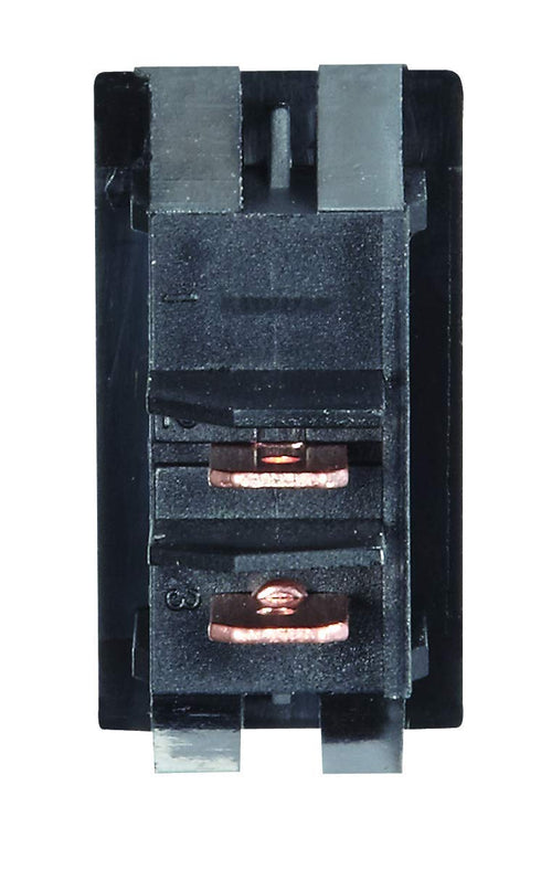 RV Designer S261 Rocker Switch, 10 Amp, On/Off, SPST, Black, DC Electrical