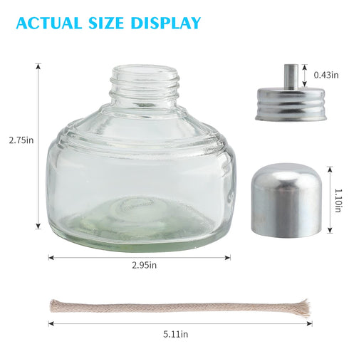 Dental Alcohol Lamp Glass - Portable Chemistry Heating Equipment for Dental Science Experiments, 150ml