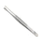 Stainless Steel Lab Forceps with Straight Flat Broad Tips, Perfect for Handling Membranes (4.75 in.)