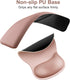 Set, MOSISO Wrist Rest Support for Mouse Pad&Keyboard Ergonomic Mousepad with Concave Curved Memory Foam, Non-Slip Base