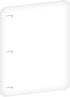 Full Page Flat Sheet Lifters, Natural White, Letter Size 11 x 8.5 Inch, 3-Hole Binder Separators (10 Pack)
