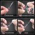 Mini Folding Pocket Knife with 10pcs Replaceable Surgical Blades, Keychain Utility Knives for Women and Men