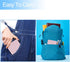 Scientific Calculators for Middle School & High School, Solar and Battery Power with Notepad, 10 Digits Digital (Pink)