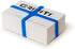 Grifiti Band Joes X Cross Style H-Band 10 Pack, 2 and 3 Inch Long Lasting Silicone Bands for Slim Wallet, Cards,
