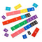 hand2mind Plastic Double-Sided Decimal and Fraction Tiles, Montessori Math Materials, Set of 51