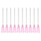 PATIKIL 25Pcs 20Ga x 1.5 Inch Dispensing Needle Tips, Stainless Steel and Plastic Glue Needle Tube Blunt Tips