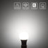 Lepro Dimmable LED Light Bulbs, 100 Watt Equivalent, 14W 1500LM Daylight White 5000K, A19 E26 Medium Base, 6 Pcs
