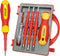 HOUSERAN Insulated Screwdriver Set, 5 Pcs Electrician Tools Kit with Case, 1000V, Screw Driver with Interchangeable