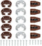 5Sets Parts Drawer Track Slide Kit,Track Drawer Guides Furniture Parts for Dressers,Hutches