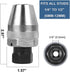 Damaged Bolt and Stud Extractor Tool, 3/8" Drive Broken Stud Remover for 1/4" to 1/2" Rounded Studs