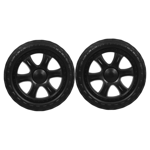 Zerodeko 2pcs Heavy Duty for Utility Rolling Cart Replacement Shopping Cart Wheels