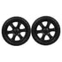 Zerodeko 2pcs Heavy Duty for Utility Rolling Cart Replacement Shopping Cart Wheels
