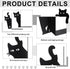 Generic Set 2 Cat Metal Bookends of Cute Cat Design Book Ends for Home Office Desk Shelves Reading Room Decor for Cat