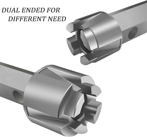 Tub Drain Remover Wrench, Heavy Duty Drain Wrench Aluminum Alloy Wrench for Install and Remove Most Bath and Shower Drains by WBJKZJD
