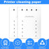 Fukaisu 30Pcs 11.2x8.26in Printer Cleaning Sheets, Universal Cleaning Paper for Inkjet Printers Removes Dust & Debris