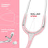 SCIAN Dual Head Stethoscope for Nurses, Kids, Adults, Classic Stainless Steel Stethoscope Kit Medical Supplies