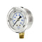 PIC Gauges PRO-201L-254M Pressure Gauge, 0-1000 PSI, 2 1/2" Dial, 1/4" Male NPT, Bottom Mount, Glycerin Filled