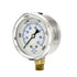 PIC Gauges PRO-201L-254M Pressure Gauge, 0-1000 PSI, 2 1/2" Dial, 1/4" Male NPT, Bottom Mount, Glycerin Filled
