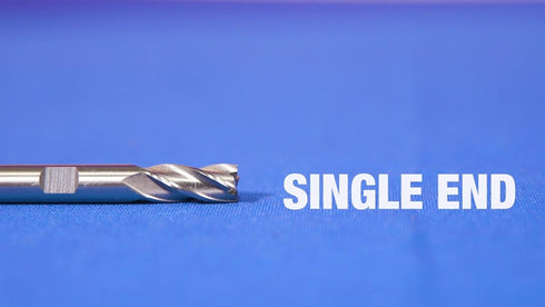 DWCT1132 3/4" 3/4" 2 Drill America - X High Speed Steel Flute Single End Ball End Mill, DWC Series
