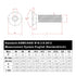 25 PCS 1/4-20 x 1/2" Flat Countersunk Head Socket Cap Screws - 304 Stainless Steel, Full Machine Thread Coverage