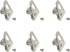 6 Pack 42-70-2653 M18 Fuel Belt Clip/Hook for Milwaukee Work Tool Models 2604-20, 2604-22