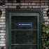Standard NO TRESPASSING Door/Wall Sign - Black - Small 1 Pack