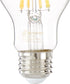 Westinghouse 5136100 6.5 Watt (60 Watt Equivalent) A19 Dimmable Clear Filament LED Light Bulb, Medium Base, 2 Pack by Westinghouse