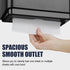 10"x3.1" 200 AIKE Wall Mount Paper Towel Dispenser, Fit Multifold Paper Towel Folded Size or Smaller, Sheets Capacity