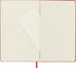 Moleskine Classic Notebook, Hard Cover, Large (5" x 8.25") Squared/Grid, Scarlet Red, 240 Pages
