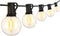 Outdoor String Lights 25FT, G40 LED Patio Globe Lights with 27 Shatterproof