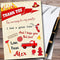 The Card Zoo Sound The Alarm Fireman Personalized Childrens Birthday Party Thank You Cards
